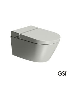 Λεκάνη Κρεμαστή PURA/59  Swirlflush με σύστημα ηλεκτρονικού μπιντέ, Cenere GSI Ιταλίας  7418K-450
