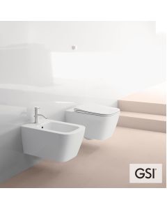 Κρεμαστό Μπιντέ Nubes/55 GSI White  9665-300