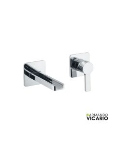 Μπαταρία Νιπτήρα Τοίχου Acqua Vicario Chrome 500029-100