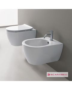 Κρεμαστό Μπιντέ Moon Scarabeo White  5521-300