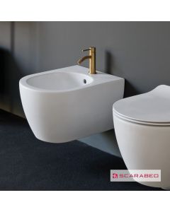 Κρεμαστό Μπιντέ Moon Scarabeo Pearl (White Matt)  5521-301