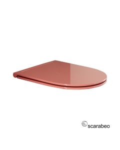 Κάλυμμα Λεκάνης GLAM 5201 Slim Soft Close Scarabeo Peach Glossy  5535BS-820