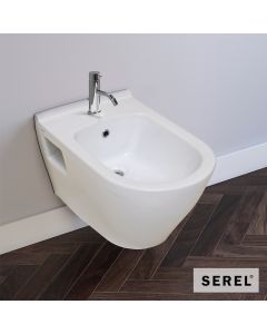 Κρεμαστό Μπιντέ smart/56 SEREL White  SM19-300
