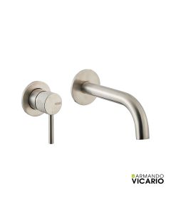 Μπαταρία Νιπτήρα Τοίχου industrial Vicario Inox 512045-110