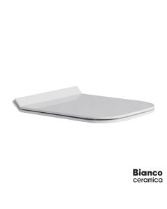 Κάλυμμα Λεκάνης ENZO Slim Slim Soft Close Bianco Ceramica White Matt  9100SC-301