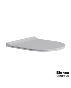 Κάλυμμα Λεκάνης REMO Slim Soft Close Bianco Ceramica White Matt 9200SC-301