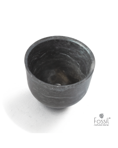 Νιπτήρας Μαρμάρινος  Bucket Φ42 h.35 Fossil Grey MR42-410
