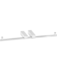 Χαρτοθήκη Διπλή Χρώμιο Bronze Art San Remo 52M3-10