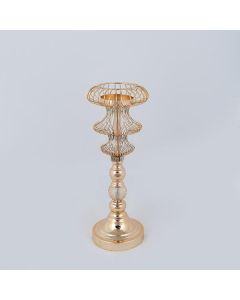 ΚΗΡΟΠΗΓΙΟ ΜΕΤΑΛΛΙΚΟ ΧΡΥΣΟ 16x41cm Eurolamp 752-24081