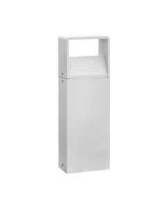 Φωτιστικό Κολωνάκι Χαμηλό 40 εκ.Επιδαπέδιο Εξωτερικού χώρου IP44, 6watt Led 750 lm 3000K Αλουμίνιο Λευκό Eglo Dominni 1 98267