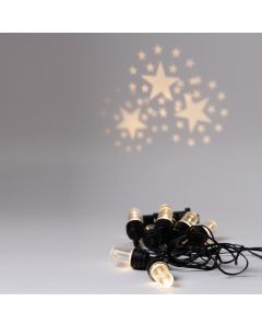 ΓΙΡΛΑΝΤΑ ΠΡΟΤΖΕΚΤΟΡΑΣ 8 LED ME ΣΧΕΔΙΟ ΑΣΤΕΡΙΑ, 5V ΜΕΤΑΣΧΗΜΑΤΙΣΤΗ, ΣΤΑΘΕΡΟ, ΜΑΥΡΟ ΚΑΛΩΔΙΟ, ΘΕΡΜΟ ΛΕΥΚΟ LED, ΑΝΑ 50cm, ΠΡΟΕΚΤΑΣΗ ΠΑΡΟΧΗΣ 5m, IP44 Eurolamp 600-03602