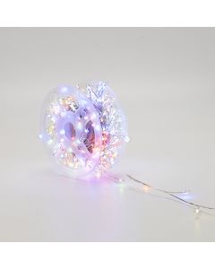 XMAS ΛΑΜΠΑΚΙ CLUSTER 20m 400 MINI LED ΜΕΤΑΣΧΗΜΑΤΙΣΤΗ ΜΕ 8 ΠΡΟΓΡΑΜΜΑΤΑ & ΜΝΗΜΗ ΑΣΗΜΙ ΧΑΛΚΙΝΟ ΚΑΛΩΔΙΟ ΧΡΩΜΑΤΙΣΤΟ LED ΠΑΡΟΧΗ 3m IP44 ROLL PACK Eurolamp 600-08373