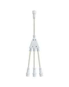 ΚΟΝΕΚΤΟΡΑΣ ΚΑΟΥΤΣΟΥΚ 1 ΣΕ 3, 10cm ΚΑΘΕ ΚΟΝΕΚΤΟΡΑΣ Eurolamp 600-11968