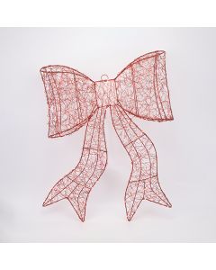 XMAS ΦΩΤΙΖΟΜΕΝΟΣ ΦΙΟΓΚΟΣ 44x8x56cm 400 MINI LED ΜΕΤΑΣΧΗΜΑΤΙΣΤΗ ΧΡΟΝΟΔΙΑΚΟΠΤΗ ΚΟΚΚΙΝΟΣ ΜΕΤΑΛΛΙΚΟΣ ΣΚΕΛΕΤΟΣ ΚΟΚΚΙΝΟ ΧΑΛΚΙΝΟ ΚΑΛΩΔΙΟ KOKKINO LED & ΘΕΡΜΟ ΛΕΥΚΟ FLASH LED ΠΑΡΟΧΗ 5m IP44 Eurolamp 600-22592