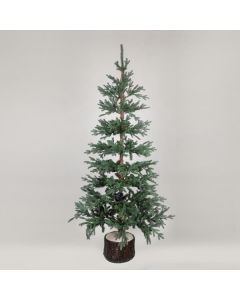 ΔΕΝΤΡΟ ΔΑΝΙΑ, PE KAI PVC, ΜΕ ΞΥΛΙΝΟ ΚΟΡΜΟ ΣΤΗ ΒΑΣΗ, 180cm Eurolamp 600-30642