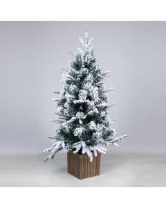 ΔΕΝΤΡΑΚΙ ΧΙΟΝΙΣΜΕΝΟ, PE KAI PVC, ΣΕ ΓΛΑΣΤΡΑΚΙ, 90cm Eurolamp 600-30658