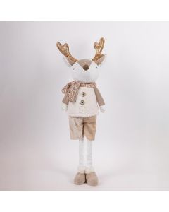 ΑΝΤΡΑΣ ΤΑΡΑΝΔΟΣ, ΜΕ ΣΑΜΠΑΝΙ  ΡΟΥΧΑ, 62cm Eurolamp 600-46647