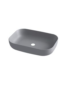 Olympia Metamorfosis 42600 Gray matt - Νιπτήρας Επικαθήμενος χωρίς βαλβίδα 60106