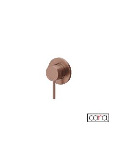 Μίκτης Εντοιχισμού 1 Εξόδου Cosmo PVD Rose Gold Brushed Inox 316L 6150-811