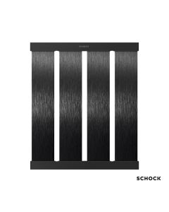ΣΧΑΡΑ ΑΠΟΣΤΡΑΓΓΙΣΗΣ 33,6 x 48 x 1,2 SCHOCK GUNMETAL 629725-411