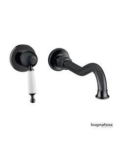 Μπαταρία Νιπτήρα Τοίχου Oxford Bugnatese Black Matt 6345-400