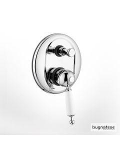 Μίκτης Εντοιχισμού 2 Εξόδων Oxford Bugnatese Chrome 6372-100