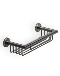 Σπογγοθήκη-Μπουκαλοθήκη NEMOX Geesa Inox Black Brushed 6514-410