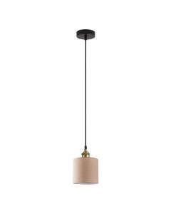 SE21-BR-10-SH3  MAGNUM BRONZE Brown Shade Pendant+ HOMELIGHTING 77-8739
