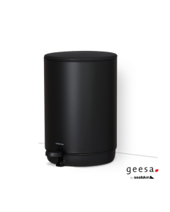 Χαρτοδοχείο Επιδαπέδιο 5l Geesa Black Matt 800063-400