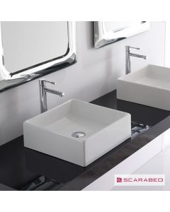 Νιπτήρας TEOREMA 39x39 επιτραπέζιος, SCARABEO Ιταλίας 8031/40-300