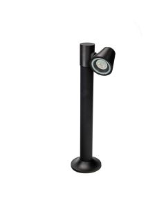 it-Lighting Shasta 1xGU10 Outdoor Pole Light Black D:150x230x600mm 80400714