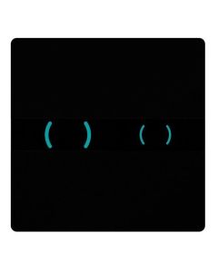 ΠΛΑΚΕΤΑ ΧΕΙΡΙΣΜΟΥ 8050419638 XS EOS BLACK GLASS, WISA 8050419638-400