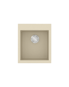 Νεροχύτης Κουζίνας 50x40cm Ένθετος Ερμάριο 90cm Γρανίτης Sanitec Ultra Granite 819-31-Ocra