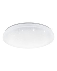 Πλαφονιέρα Οροφής Λευκό 53xH7cm Led 2700-6500K 1240lm Εφαρμογή-Τηλεχειριστήριο Eglo Totari-Z 900002