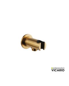 Παροχή Νερού με Στήριγμα Τηλεφώνου Vicario Brushed Gold 900021-201