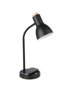 Φωτιστικό Γραφείου LED 3000Κ 720lm Μαύρο Eglo Veradal 900628