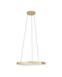 Κρεμαστό Φωτιστικό 58cm LED 3000K 3000lm Χρυσό Eglo Vallerosa 900917