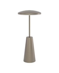  Φωτιστικό Επιτραπέζιο Επαναφορτιζόμενο Touch IP44 Led 2w 3000K 200lm Bronze Eglo Piccola 900924