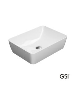 Νιπτήρας Πορσελάνης Sand 60x38 GSI White 9036-300