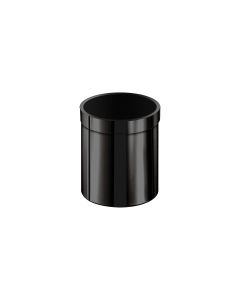 Χαρτοδοχείο 5lt Ανοιχτό  Sanco Brass Open Bins Gun Metal Polished 90660-A23