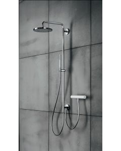 ΚΟΛΩΝΑ 120εκ. ΜΕ ΣΤΡΟΓΓ.ΚΕΦΑΛΗ Φ20 εκ. & ΤΗΛΕΦ.  CHROME E170006-100