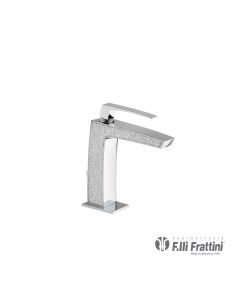 Μπαταρία Νιπτήρα με Αυτόματη Βαλβίδα Luce Frattini decor Chrome 84054D-100