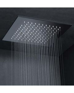 ΚΕΦΑΛΗ ΝΤΟΥΖ ΟΡΟΦΗΣ 36x36 cm DROP INOX XSOFRAINSC-110