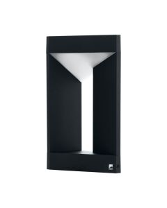 Φωτιστικό Επιδαπέδιο Ύψος 38 εκ.IP54 Led 10w 900lm Warm White Μαύρο-Λευκό Eglo Nembro 98749