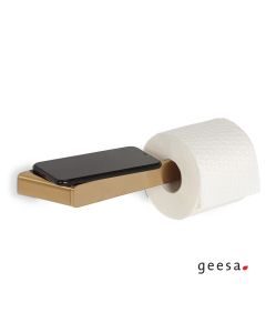 ΧΑΡΤΟΘΗΚΗ ΜΕ ΕΤΑΖΕΡΑ SHIFT GEESA BRUSHED GOLD 9924-201