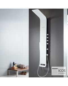 Στήλη Ντουζιέρας ASTREA, ICOS White Matt ASTREA-300