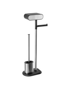 Σταντ Χαρτιού Υγείας και Πιγκάλ Stainless Steel 31x15.3x74.3cm AWD02071980  AWD02071980