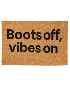 Πατάκι Εισόδου 40x60cm ''Boots off, vibes on'' MRShome  DF-0006003