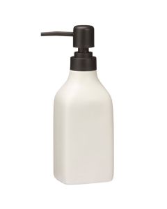 Δοχείο Κρεμοσάπουνου Stoneware 350ml 9x6x19.5cm White MRShome  DF-0096001