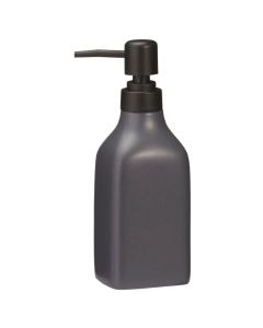 Δοχείο Κρεμοσάπουνου Stoneware 350ml 9x6x19.5cm Black 6U MRShome  DF-0096004